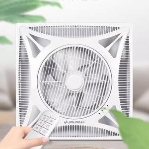 220伏现代办公吊扇14英寸低噪音电箱平齐安装吊扇，带遥控器 - Product Image 3