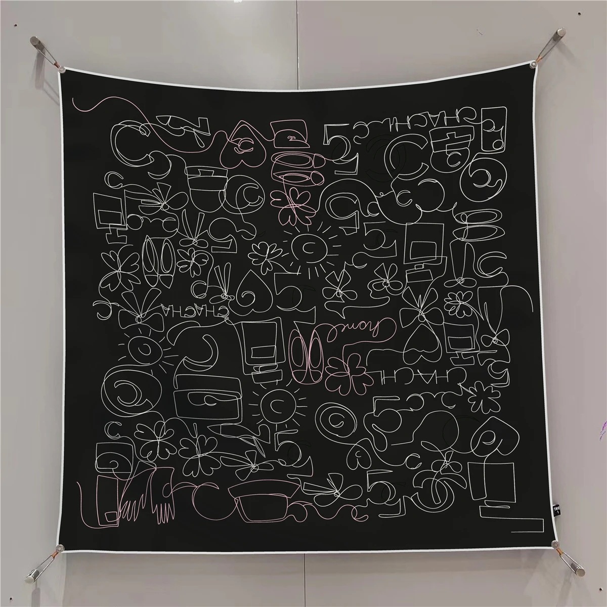 Black s1796 graffiti black