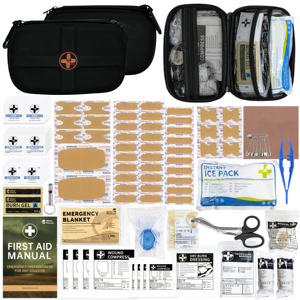 Rhino kurtarma Eva ilk yardım kiti kompakt büyük tıbbi acil ilk yardım çantası ev açık Survival kamp için gerekli - Product Image 3