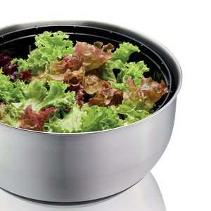 Hot Bán Nhà Bếp Đa Chức Năng Khô <span class=keywords><strong>Salad</strong></span> Mixer Slicer Thép Không Gỉ <span class=keywords><strong>Salad</strong></span> Spinner Với Nút Dừng - Product Image 5