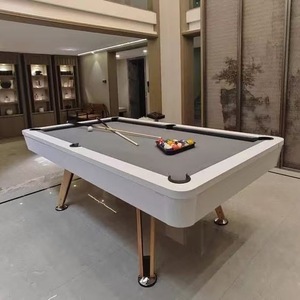 Bàn bida gia đình Mỹ trong nhà 8 feet (209cm), khung gỗ chắc chắn, túi da thật, đệm thép không gỉ, bền bỉ - Product Image 2