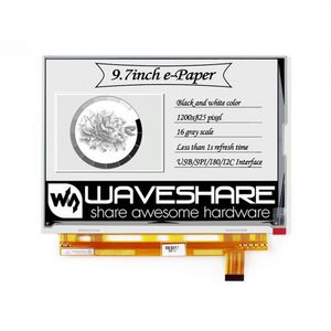9,7-Zoll-E-Papier-Tintenbildschirm Schwarzweiß-Bildschirm Parallel kommunikation geeignet für Raspberry Pi 4. Generation - Product Image 3