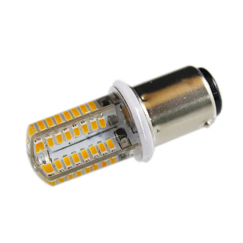 110V BA15D bombilla LED para máquina de coser 3W reemplace 20W lámpara halógena