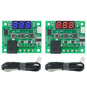 10PCS W1209 DC 12V Red/Blue heat cool temp thermostat <strong>temperature</strong> <strong>control</strong> switch <strong>temperature</strong> controller - Product Image 2