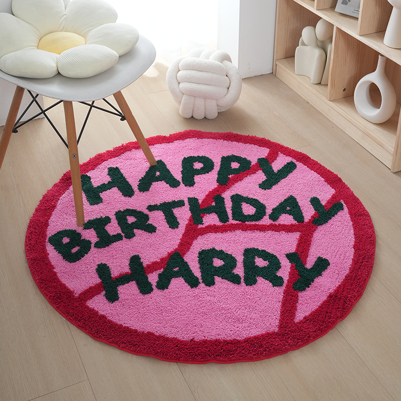 Pink happy birthday