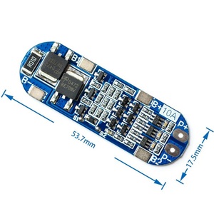 3S 10A 11.1V 12V 12.6V batteria al litio batteria modulo di protezione scheda per 18650 batterie Lipo agli ioni di litio celle BMS 3.7V - Product Image 3