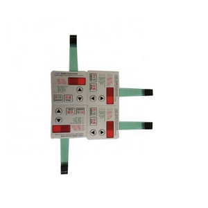 SRUIS-teclado táctil de membrana personalizada, dispositivo electrónico de policarbonato con interruptor de pantalla adhesivo 3m/panel de control/teclado de matriz - Product Image 4