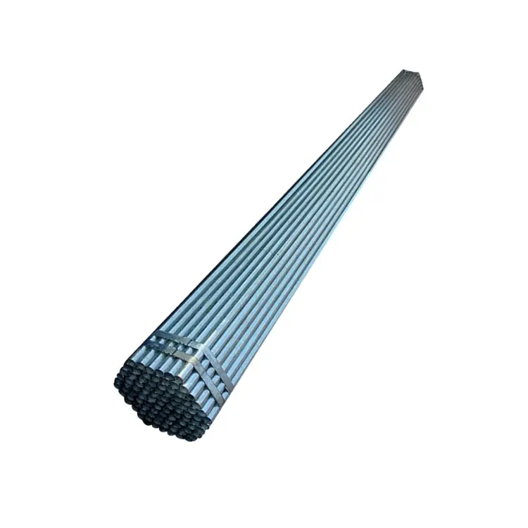 Tubería de acero galvanizado de alta calidad, tubería/tubo de 4 pulgadas con horario 40, precio por unidad, ASTM A53