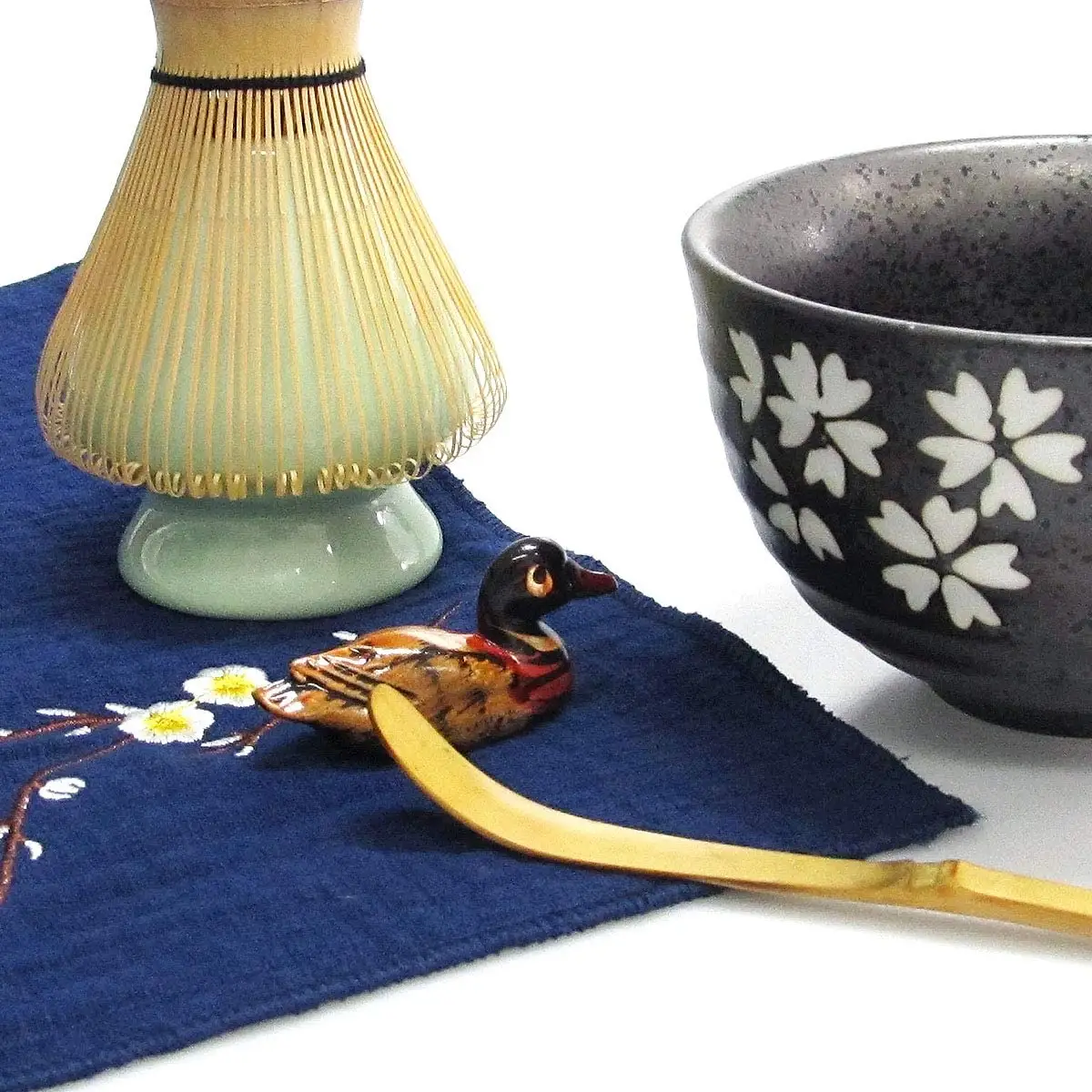 Традиционный Чайный набор маття, щеточка из бамбука маття, Мешалка Для маття, стартовый набор, бумажная коробка