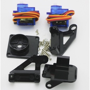 LA SG90 9G mikro Servo + 1 adet FPV Arduino kiti için adanmış naylon PTZ
