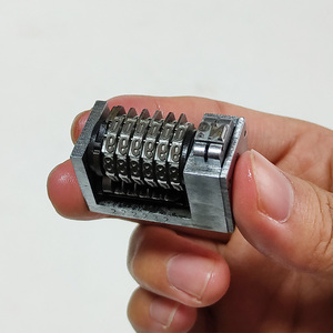 Mini piccola macchina da stampa a rovescio romana a 6 cifre 4 x8 numeratrice per stampante