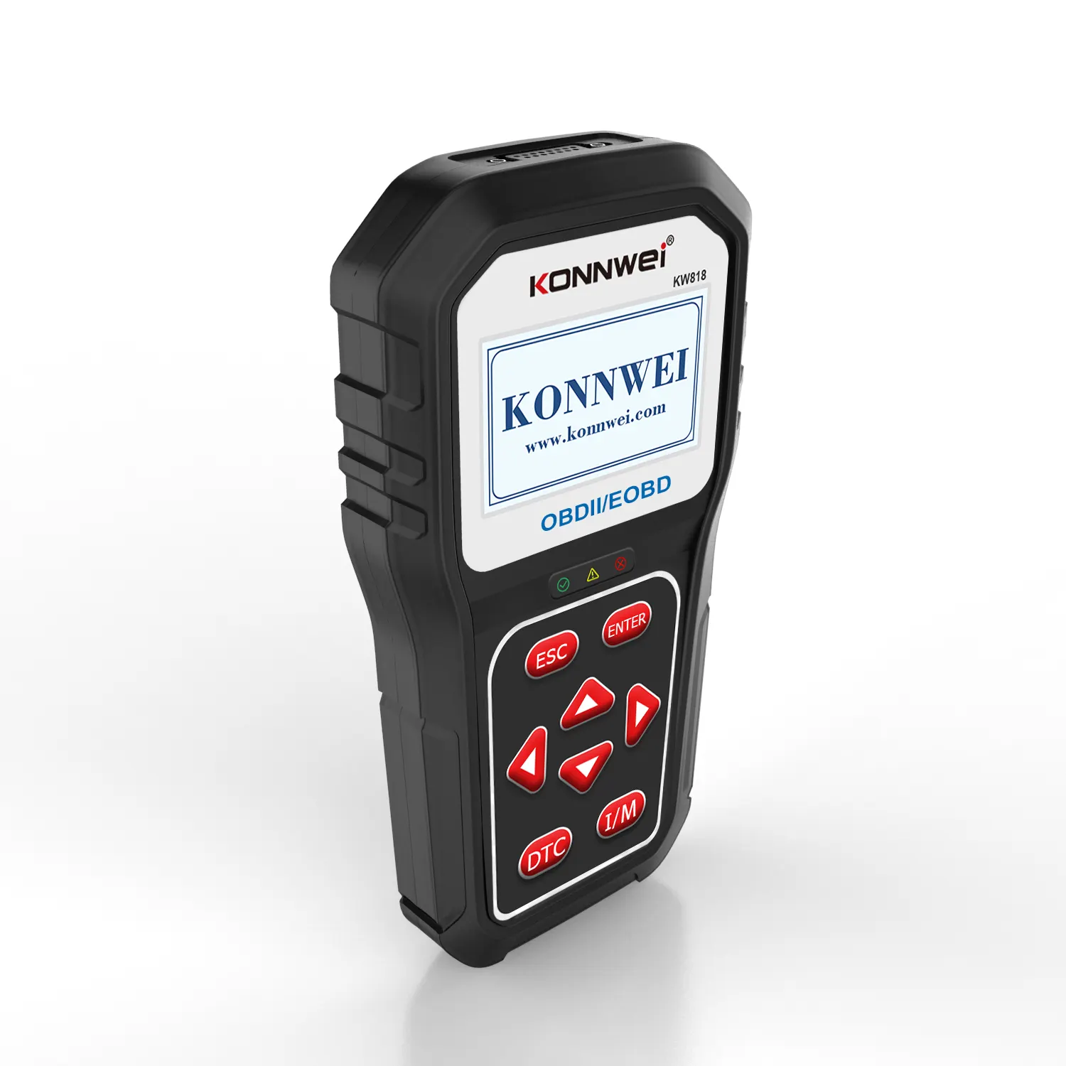 KONNWEI-herramienta de diagnóstico KW818, autoescáner OBD2, EOBD, lector de código con idioma alemán, bluetooth, actualizado