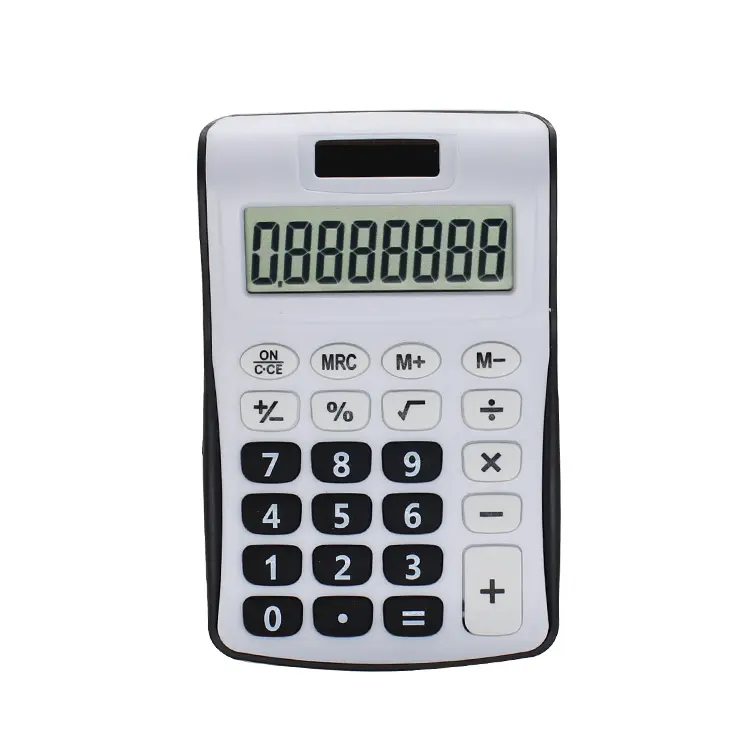 Calculadora de bolsillo con función de memoria de 8 dígitos, Mini calculadora Solar electrónica, barata, nueva