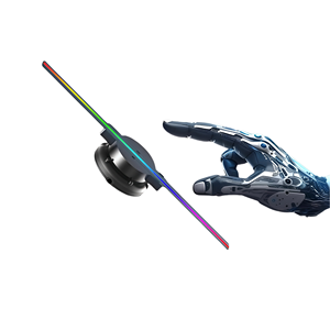 3D Hologram LED fan quảng cáo hiển thị máy chiếu đám mây Wifi App kiểm soát Holographic Fan hiển thị kỹ thuật số biển và hiển thị - Product Image 2