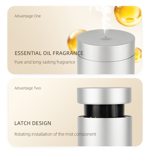 Lemoworld เครื่องกระจายกลิ่นอะโรมาเทอราพี, เครื่องกระจายกลิ่นอลูมิเนียมอัลลอยแบบไร้สายชาร์จไฟได้หรูหราทาวเวอร์ - Product Image 4