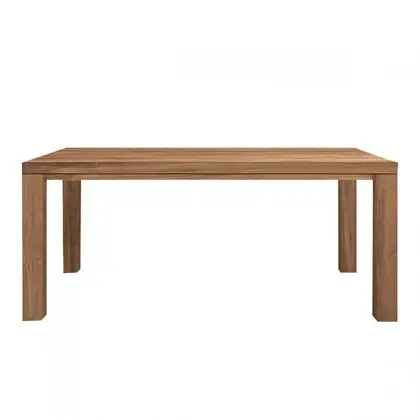 סיטונאי מודרני עיצוב עץ מלא ידידותית לסביבה אוכל/קפה שולחן אוכל שולחן