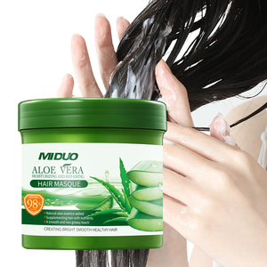 OEM工場500MLアロエベラ保湿カーリーヘアコラーゲンはプロテインダブルケラチンクリームトリートメントヘアマスクを作る