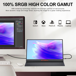 <strong>Computer</strong> <strong>Display</strong> 2.5K <strong>LCD</strong> Screen <strong>Display</strong> 17.3 Inch IPS Gaming Portable <strong>Monitor</strong> for Cell Phone PC Laptop - Product Image 4