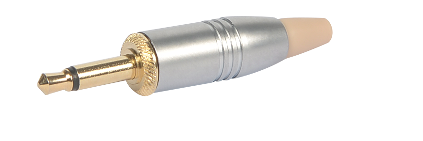 Conector mono de 3,5 mm (beige)