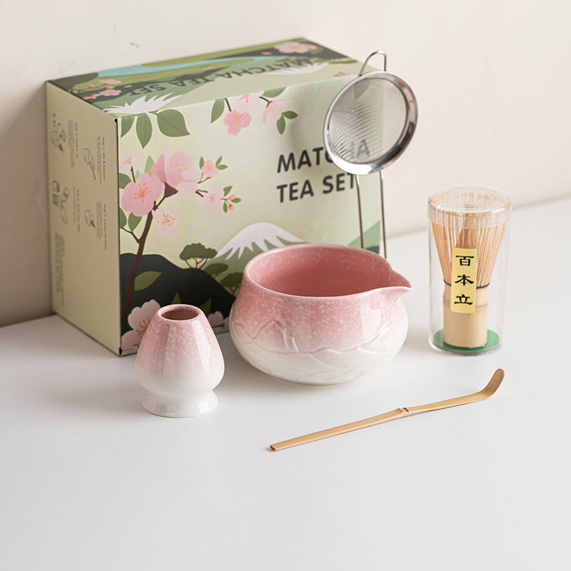 Gradiente de 5 piezas de montañas distantes cambiadas al horno