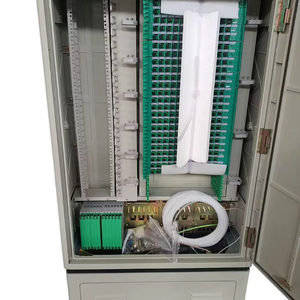 96-Core SMC Fiber Optic Cabinet SC LC Connectors Indoor Outdoor <strong>Telecom</strong> FTTH 3G GPRS <strong>Networks</strong> Optical Cross Connect Cabinets - Product Image 1