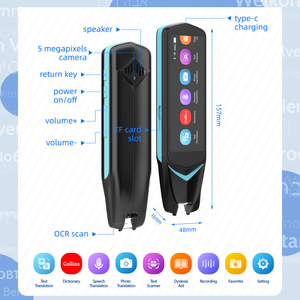Автономный Сканер Ocr Scan Pen говорящий английский чтение ручка переводчик язык сканирование текста перевод электронный словарь ручка - Product Image 6