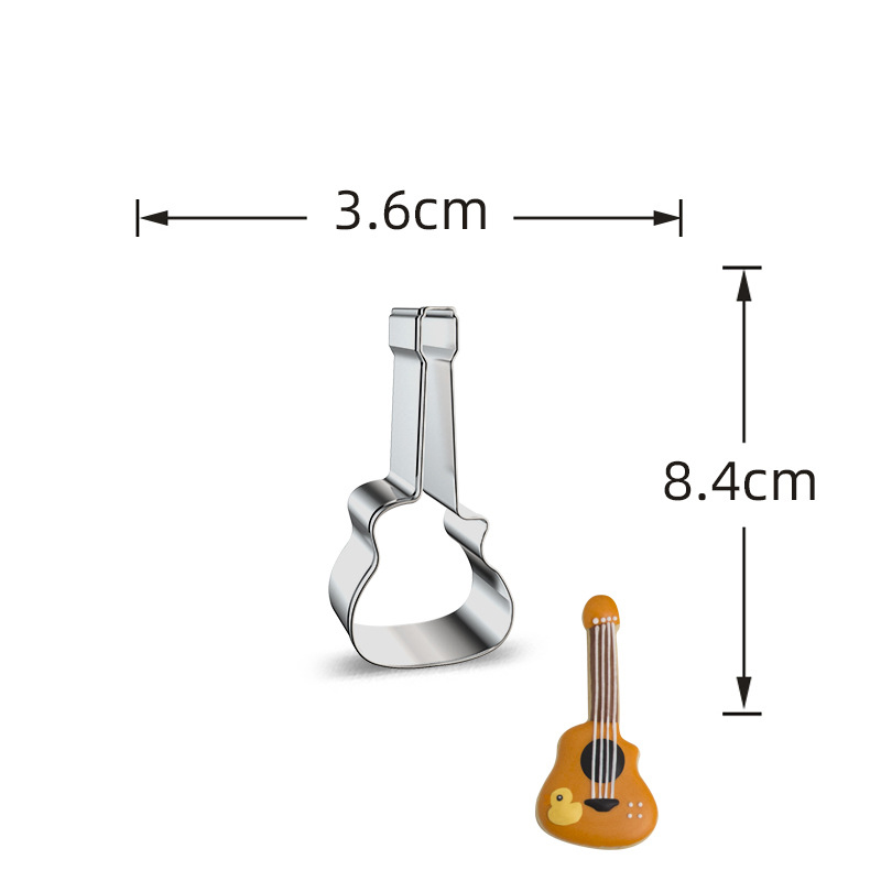 Guitare argentée