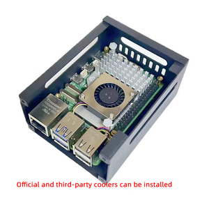 Raspberry Pi 5 <strong>Enclosure</strong> Metal PI5 Specialized PCle to M.2 NVMe Protocol M.2 SSD Expansion Board <strong>Enclosure</strong> - Product Image 4