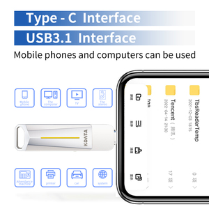 Kdata Pendrive 3,1 3,2 Tipo C Disco de memoria de alta velocidad Stick 512GB 256GB 64GB 128GB Pen Custom Usb 3,0 Flash Drive - Product Image 2