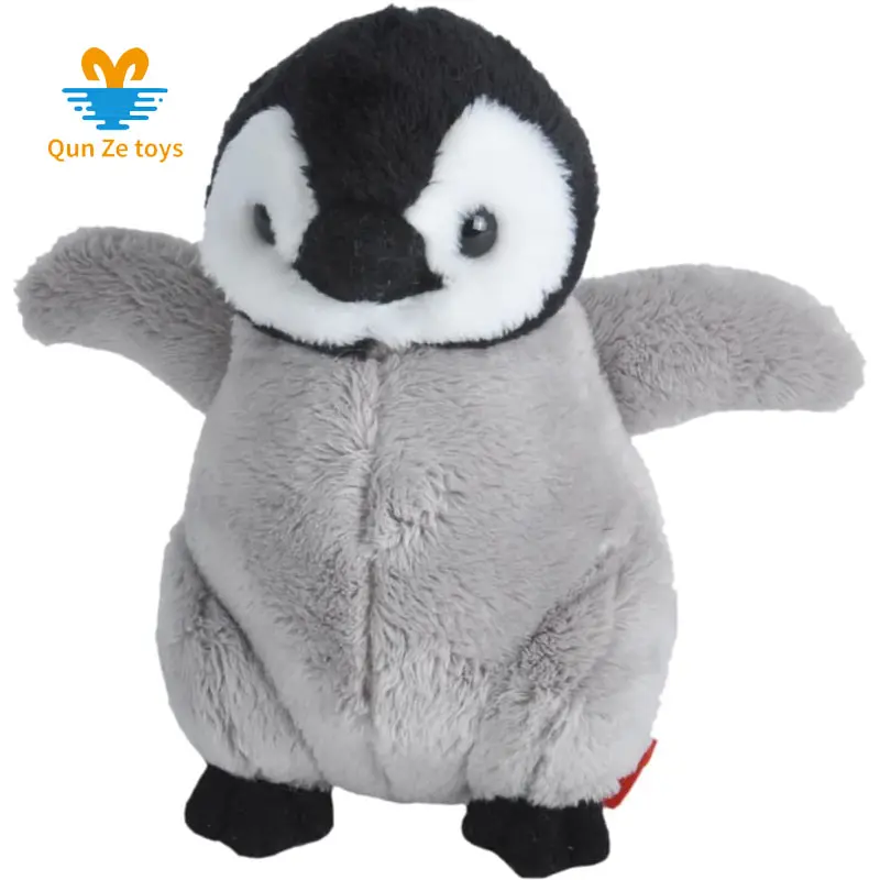 Personalizado Por Atacado Recheado Animal Pinguim Lifelike Plush Cuddly Soft Stuff Abraço Pinguim Plush Toy