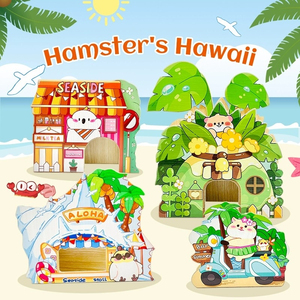 Özelleştirilebilir, orijinal tasarım su geçirmez, çiğnemeye dayanıklı Hamster saklanma