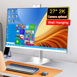 Computadora de escritorio monobloque de alta velocidad Gamer 27 23,8 i9 i7 i5 I3 con CPU RAM SSD DIY todo en uno PC computadora VGA AIO - Product Image 1