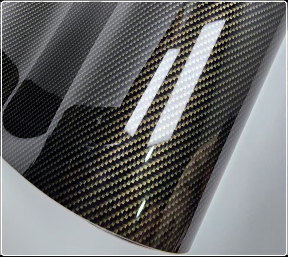 Gold carbon fiber
