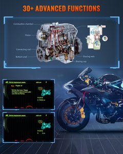 OBDPROG MOTO 100 Auto motore strumento di analisi OBD2 Scanner per la manutenzione della MOTO e Reset luce comodo strumento diagnostico - Product Image 5