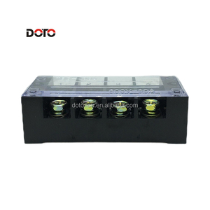 TBC-6004配電ブロック有線コネクタ端子ブロック4ポジションコネクタ & 端子固定端子ブロック - Product Image 3