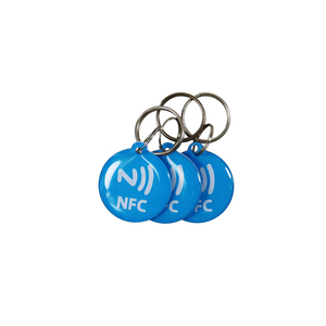 Sosyal medya için özelleştirme 13.56mhz NFC 213 anahtarlık reçine etiketi NFC özel epoksi Keyfob - Product Image 4