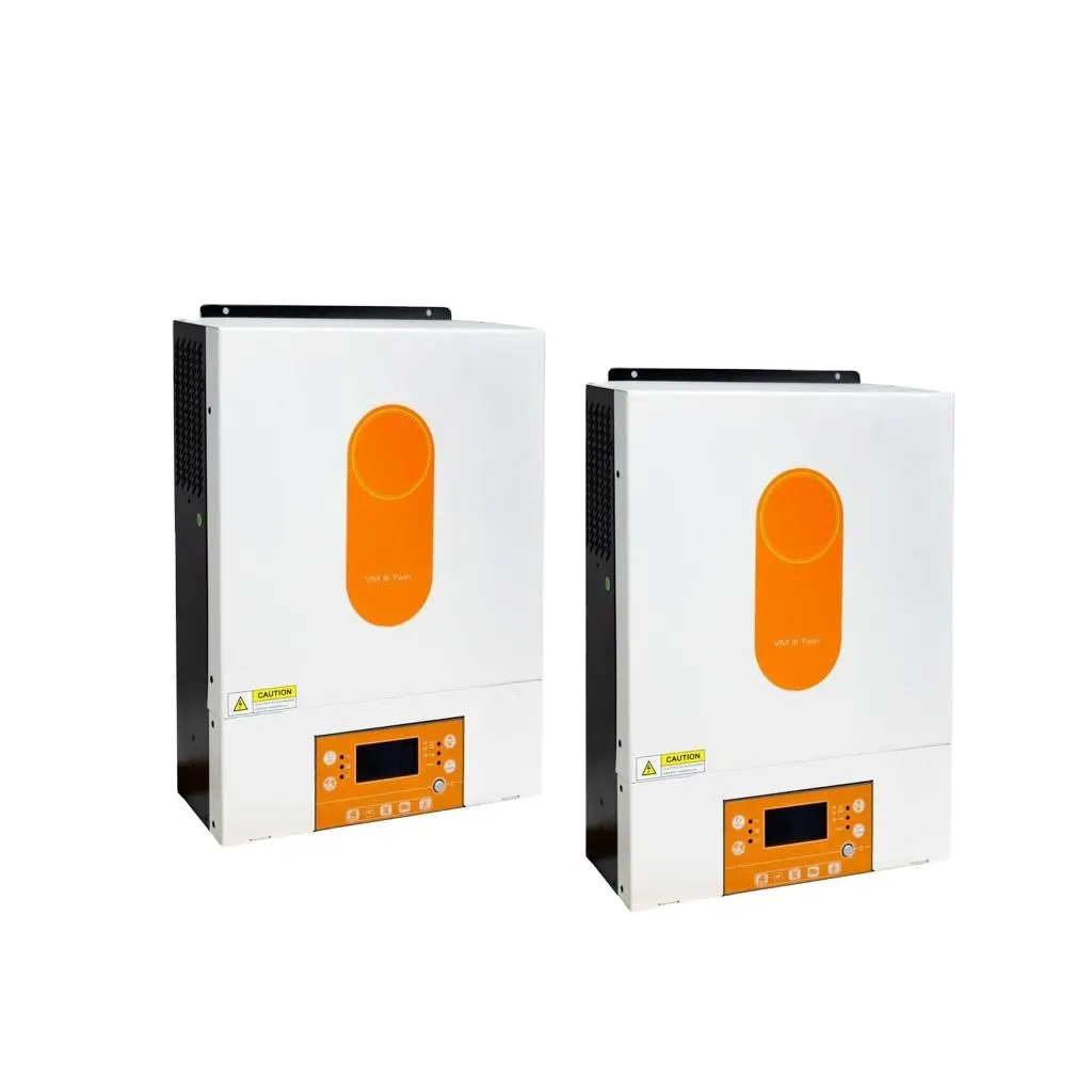 Ouyad VM III TWIN 6KW 230 VAC 48 VDC doppia uscita inverter solare ad alta frequenza onda sinusoidale batteria indipendente