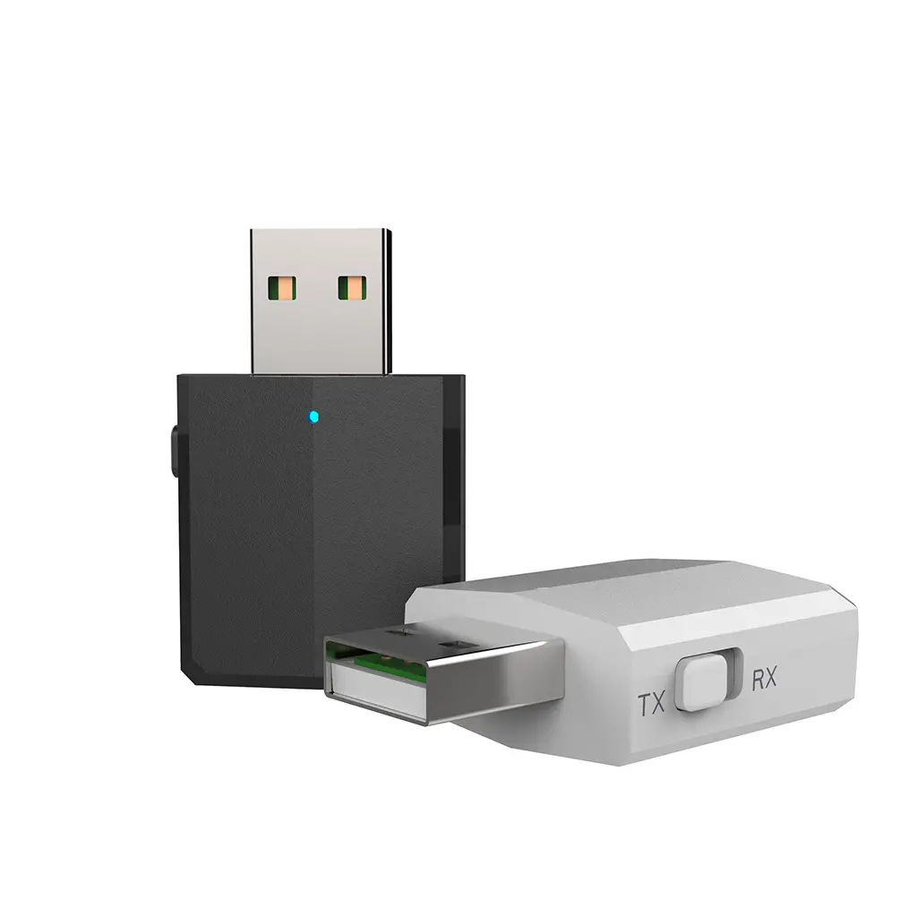 Receptor y transmisor USB BT 5,0, adaptador inalámbrico de Audio estéreo HIFI, Dongle para coche, Kit PC, TV Mini, 3 en 1, 3,5 MM