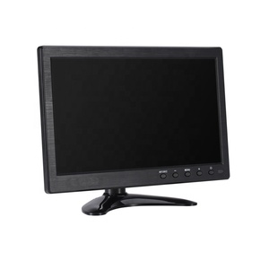 10,1 pulgadas TFT LCD con VGA HDTV AV BNC USB para PC de seguridad CCTV salida de Audio RCA de vídeo amigo DK estilo del soporte de entrada USB