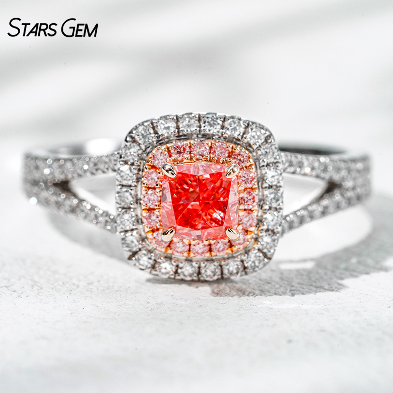 18K White Gold