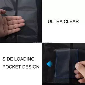 9 карманов из искусственной кожи премиум-класса, топ-погрузчик, папка из искусственной кожи, папка для карточек - Product Image 4