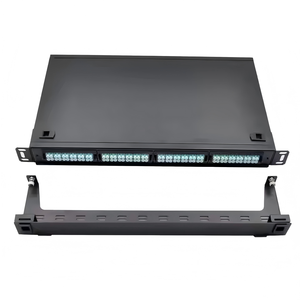 KEXINT MPO/MTP Cassette <strong>64</strong> Core for LC Quad Adapter Max Modular <strong>64</strong> <strong>Port</strong> Fiber Optic <strong>Patch</strong> <strong>Panel</strong> - Product Image 6
