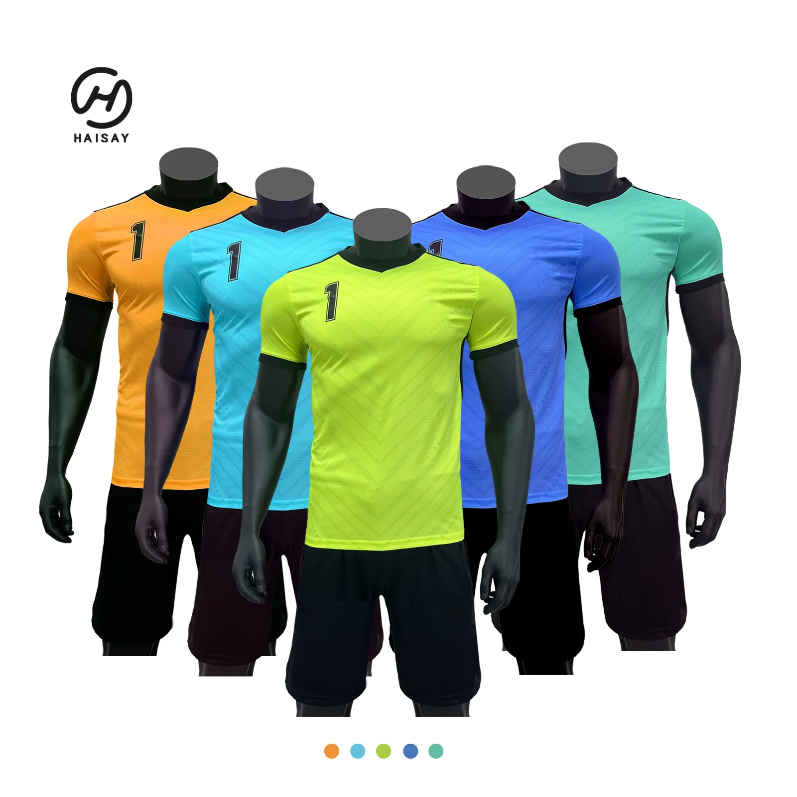 2022 nuovo Design calcio allenamento usura Kit Set uniformi sublimazione poliestere personalizzato Club Logo maglia da calcio Made in thailandia