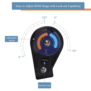 Регулируемый фиксатор коленного сустава, Мениск, послеоперационный реабилитационный перелом Связки, подходящая фиксация - Product Image 5