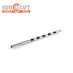 EUROCUT Bohrer Broca yüksek karbon çelik 4 "burgu Bit Hex Shank burgu ahşap matkap ucu derin delik için