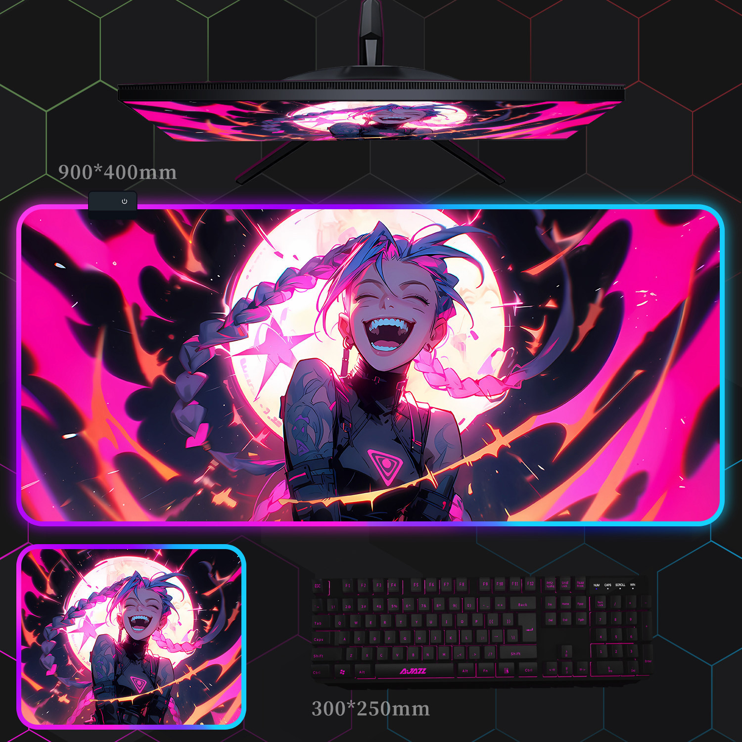 Burgundy rampage girl - 4008004mm - color box packaging