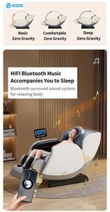 Großhandel 8D Zero Gravity Massage stuhl mit Armlehnen regler Luxus neues Modell für Body & Foot Planet Fitness - Product Image 6