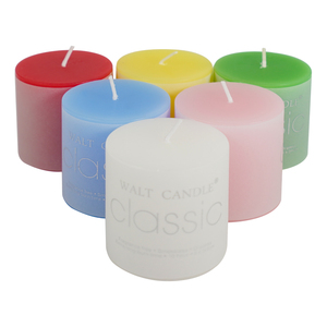 Großhandel rauchfreie Aroma therapie Säulen kerzen für Weihnachten Benutzer definierte Duft Soja Paraffin Wachs für den Haushalt Not beleuchtung - Product Image 1