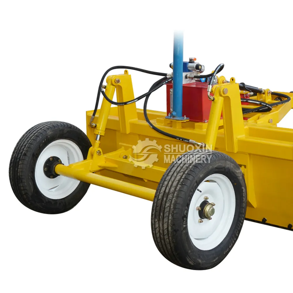 Shuo Xin di alta qualità attrezzature agricole trattore rotativo 2M 2.4M laser terreno agricolo livellatore