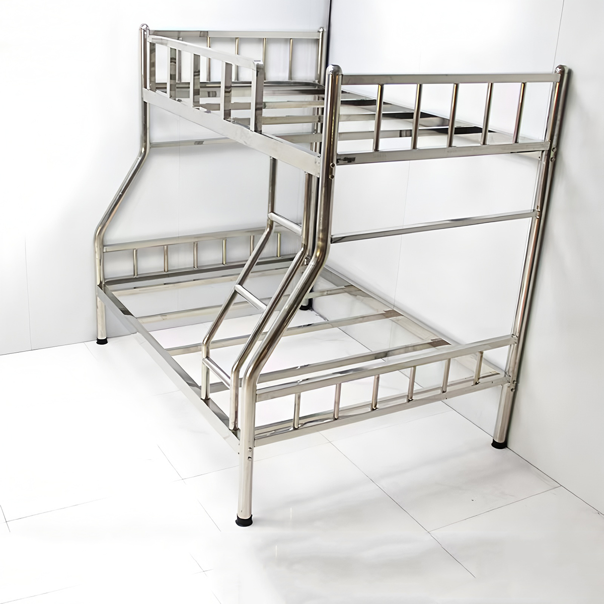 Estructura de cama de acero inoxidable